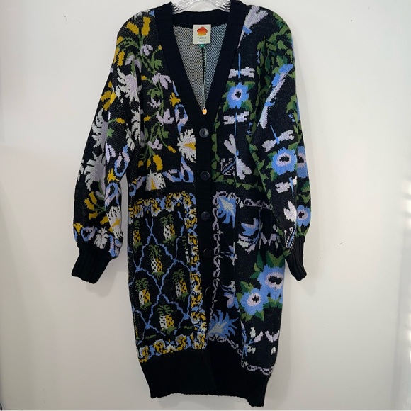 FARM Rio Multicolor Floral Cardigan - Picture 10 of 13